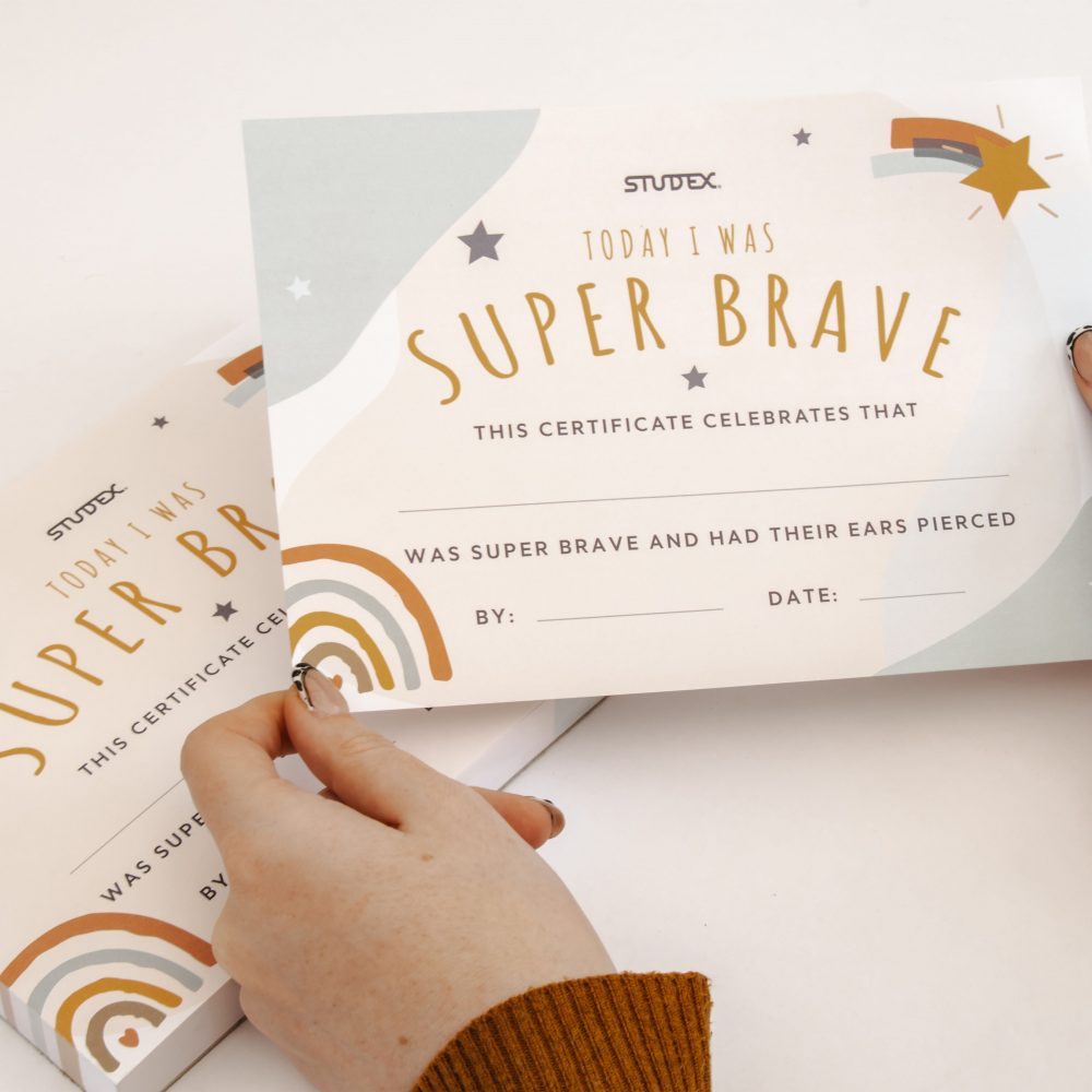 Super Brave Kid Certificates - Pad of 100